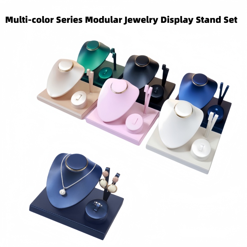 Body Jewelry Holder - 쥬얼리 디스플레이 스탠드 세트 PU 가죽