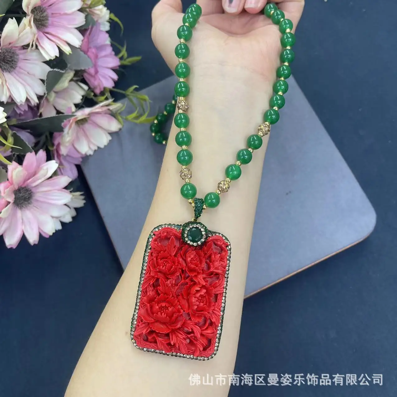Body Jewelry Brands - 새로운 작약 꽃 레드 브랜드 스카이