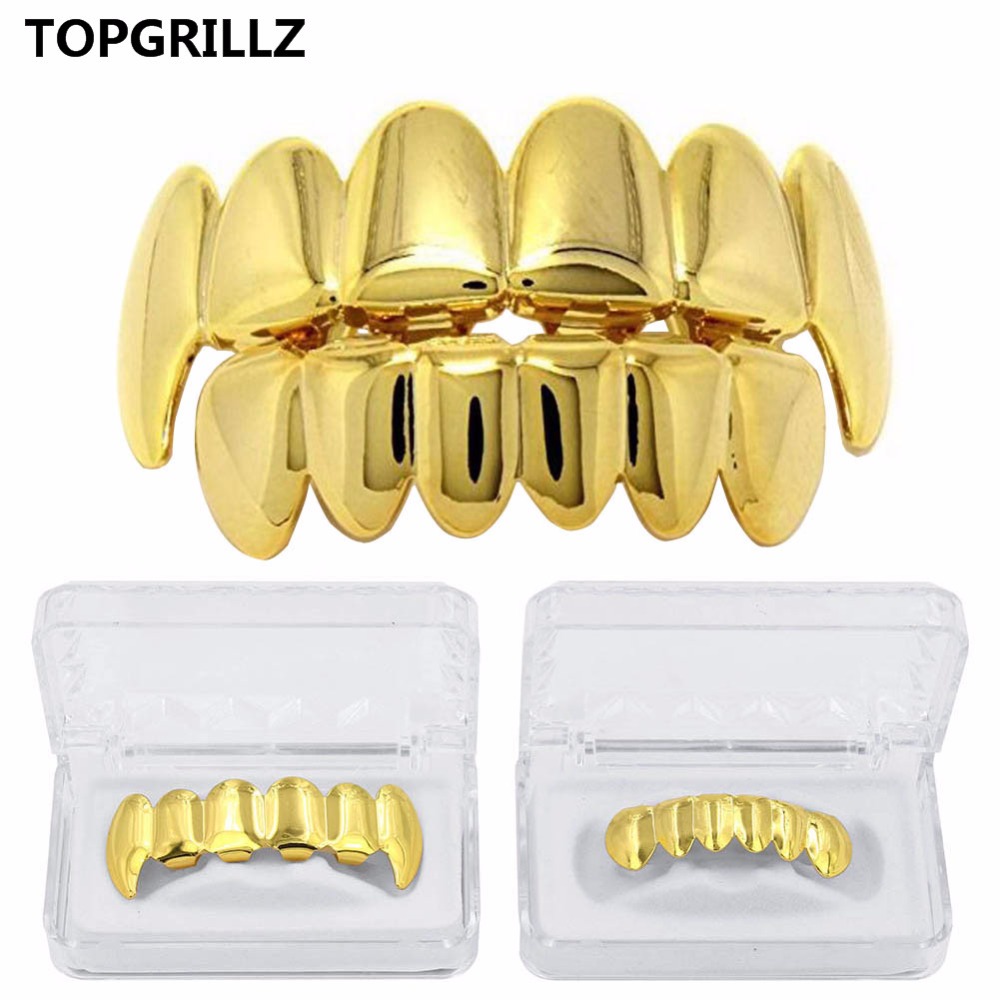 Body Jewelry Gold Plated - TOPGRILLZ 뉴 피트 로즈 골드 컬러