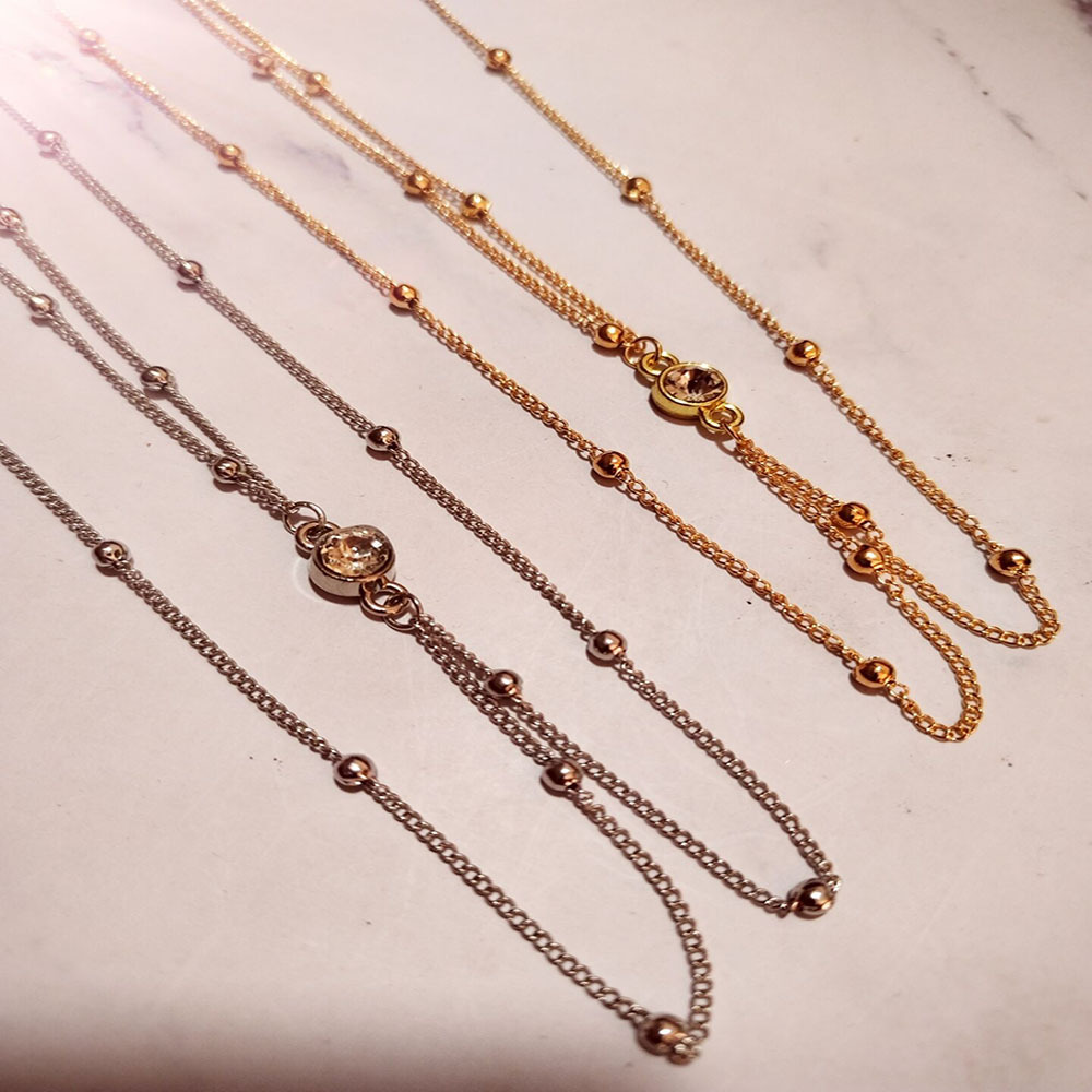 밸리 체인 디티 CZ 바디 쥬얼리, 골드 웨이스트 체인 - Body Jewelry Gold Plated 리뷰 및 가격