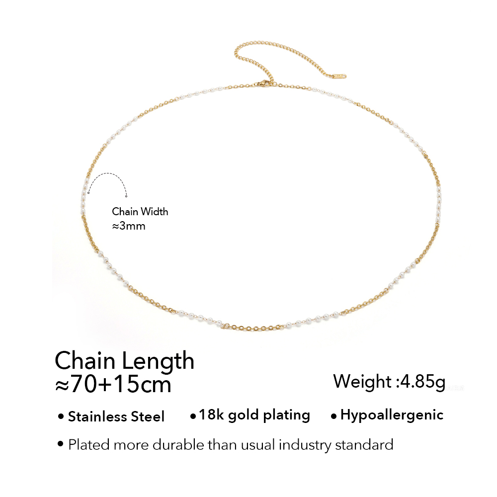 ENFASHION 허리 체인 여성을위한 모조 진주 배꼽 - Body Jewelry Gold Plated 리뷰 및 가격