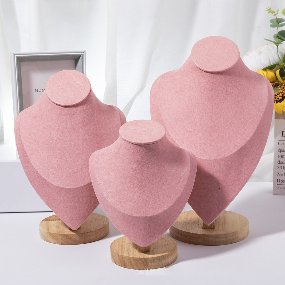1pc 나무 마네킹 흉상 목걸이 디스플레이 스탠드 초상 - Body Jewelry Holder 리뷰 및 가격