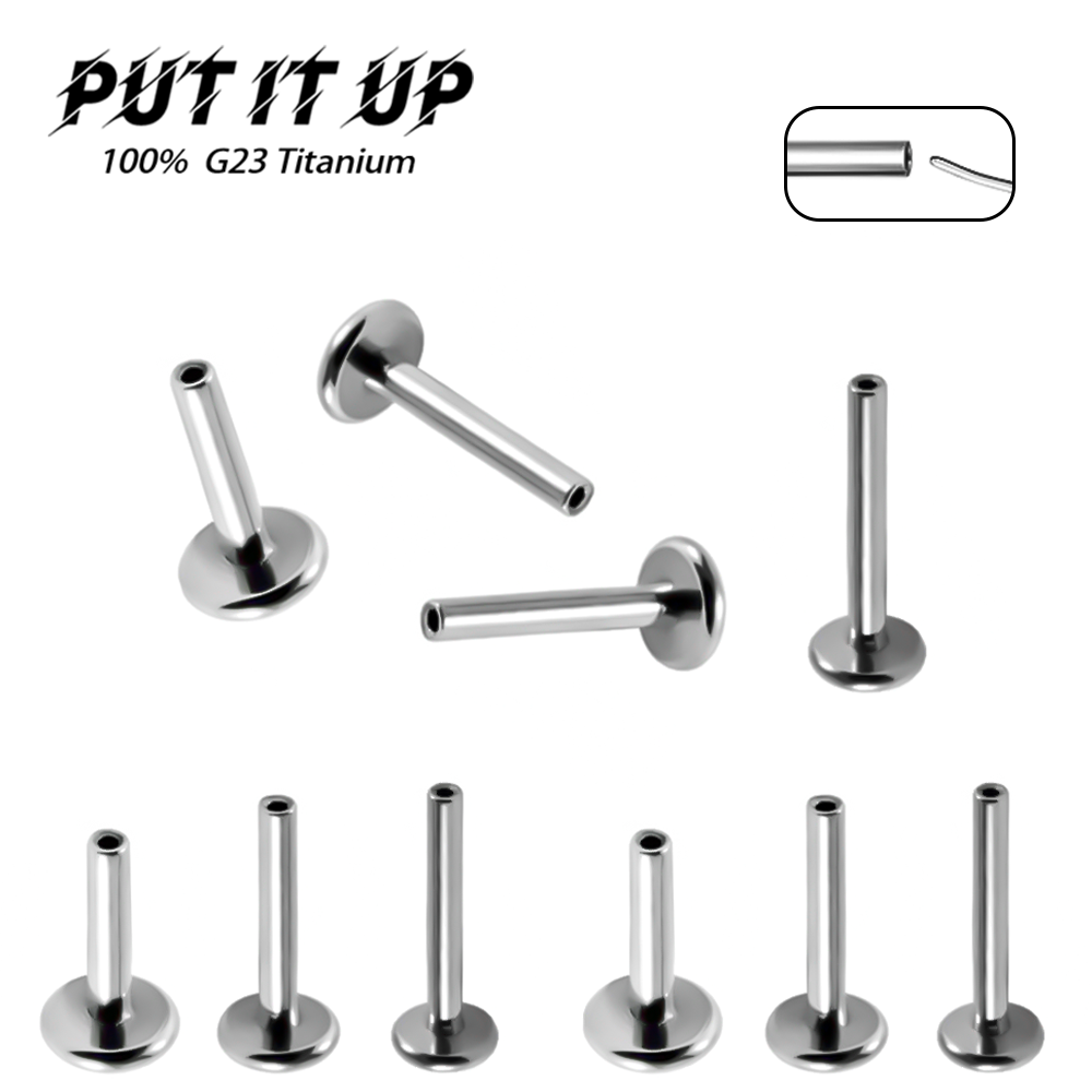새로운 10개 세트 F136 티타늄 합금 16G/18G - Body Jewelry Brands 리뷰 및 가격