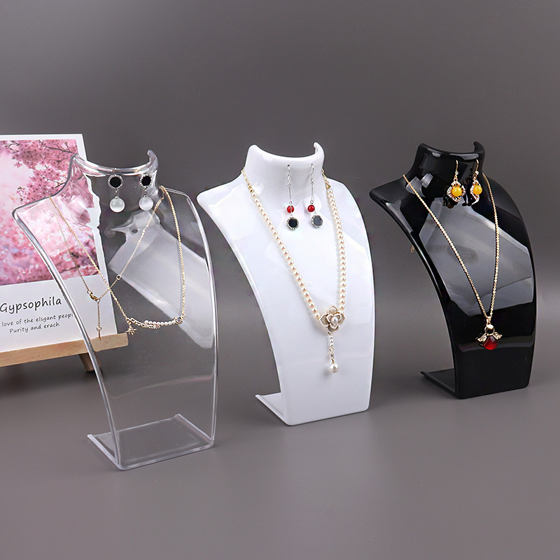 플라스틱 마네킹 목걸이 디스플레이 흉상 스탠드 홀더 목 - Body Jewelry Holder 리뷰 및 가격