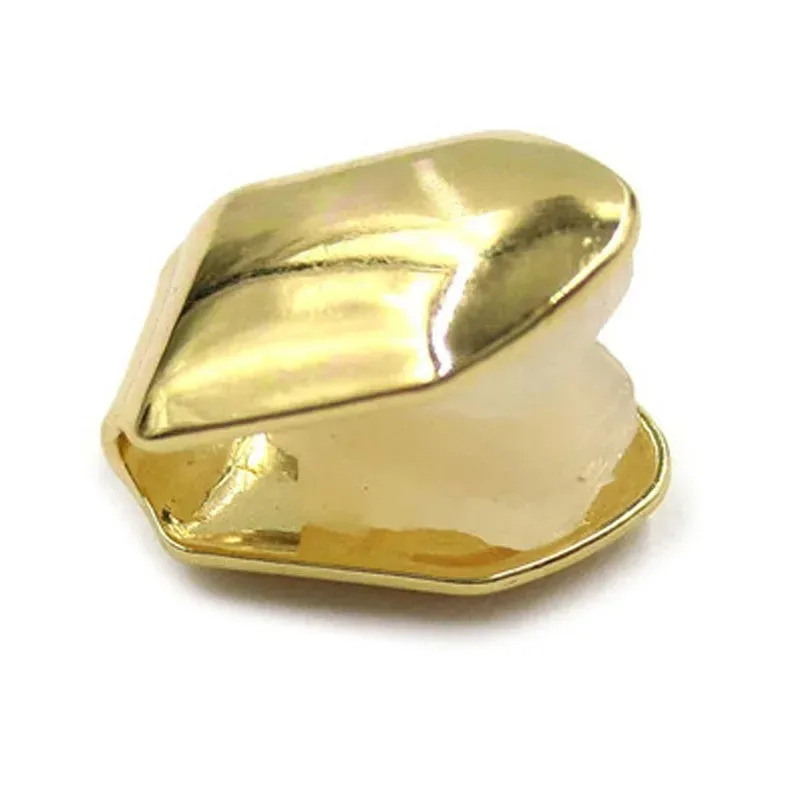 1/3/5개 3가지 색상 맞춤형 금도금 힙합 싱글 치아 - Body Jewelry Gold Plated 리뷰 및 가격