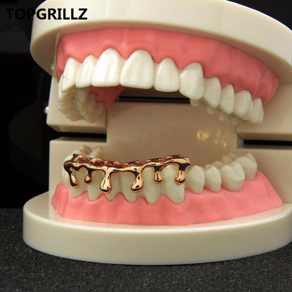 TOPGRILLZ 핏 라이트 옐로우 골드 컬러 로즈 도 - Body Jewelry Gold Plated 리뷰 및 가격