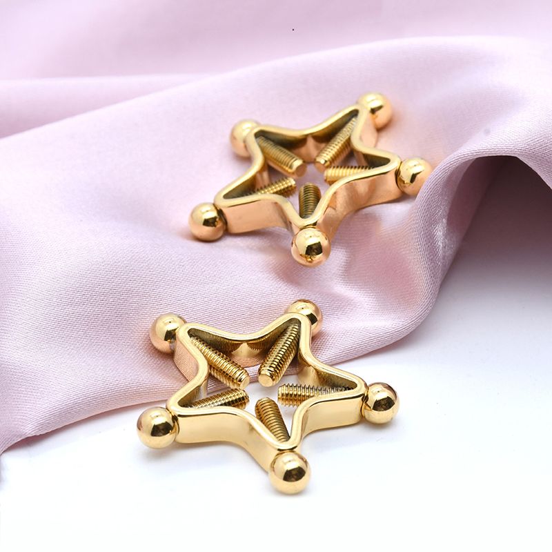 여성을위한 새로운 1Pc 스테인레스 스틸 조절 가능한  - Body Jewelry Nipple Rings 리뷰 및 가격