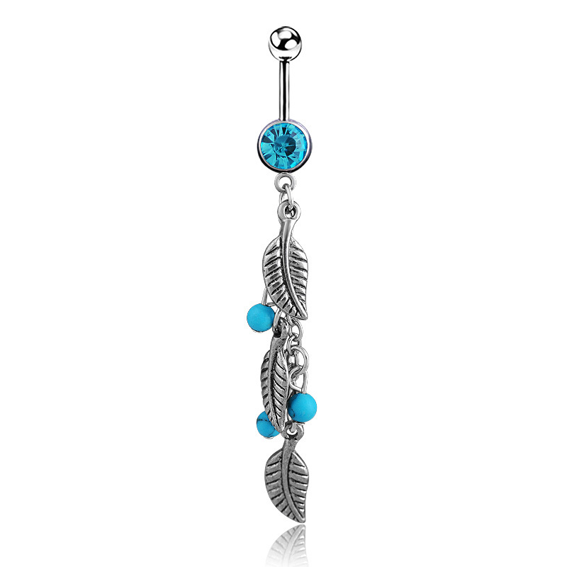 새로운 브랜드 오스트리아 크리스탈 배꼽 반지, 매달리는 - Body Jewelry Brands 리뷰 및 가격