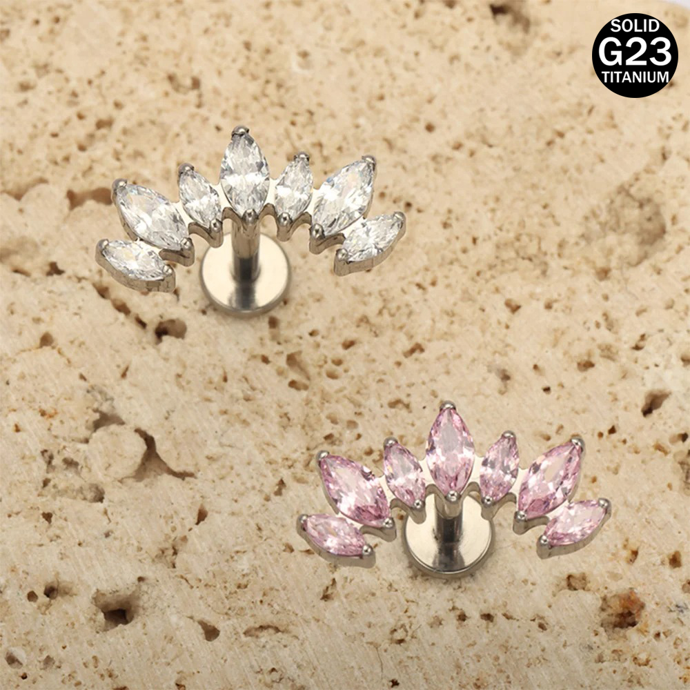 16G 18G F136 티타늄 브랜드 새로운 말 눈 모 - Body Jewelry Brands 리뷰 및 가격