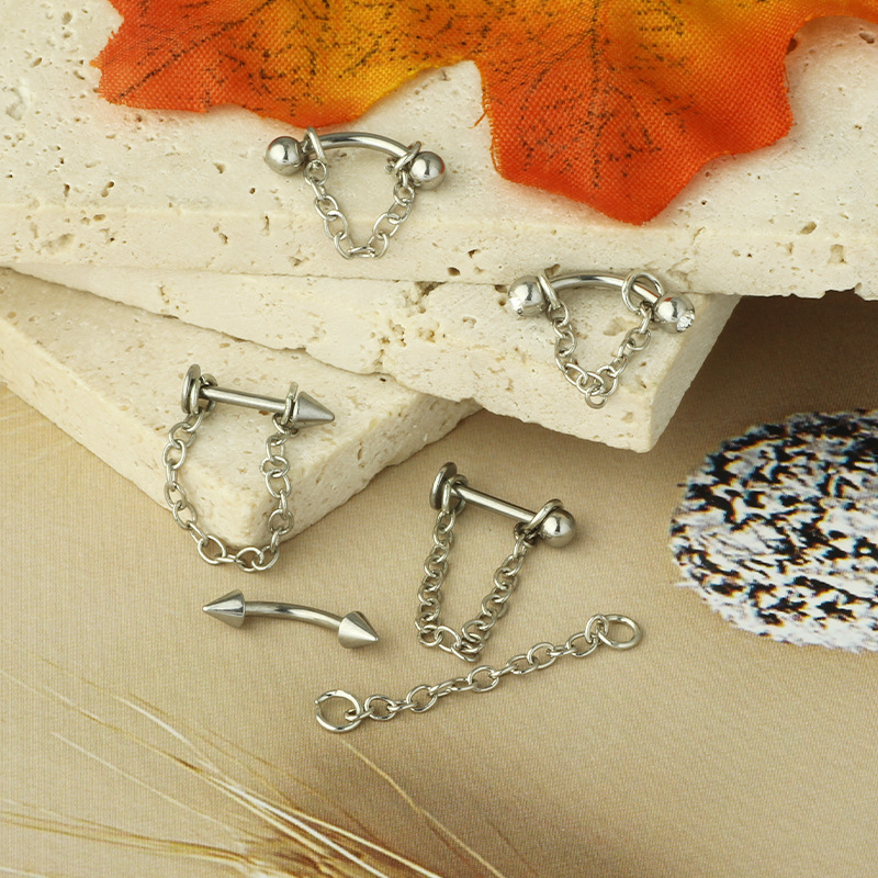 16G 니플 링 316L 수술용 스틸 니플 피어싱 주얼 - Body Jewelry Nipple Rings 리뷰 및 가격