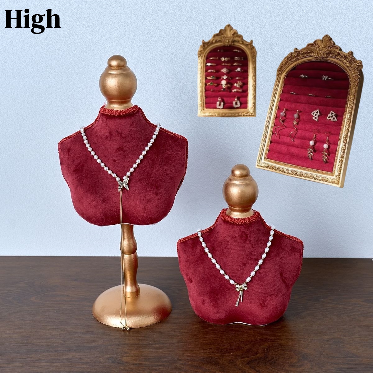 목걸이 디스플레이 버스트 스탠드 그레이스 주얼리 체인  - Body Jewelry Holder 리뷰 및 가격