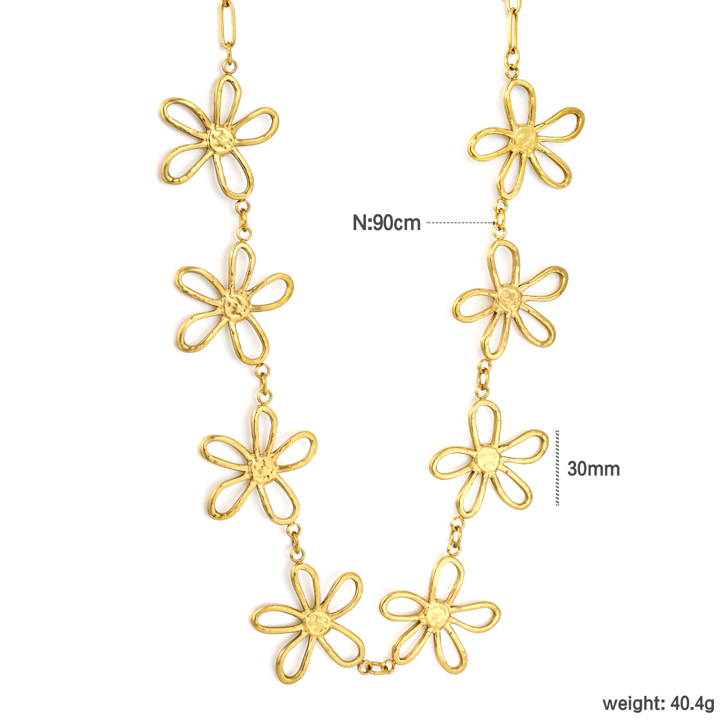 럭스키스키즈 요정 보헤미아 플라워 참 손목 배꼽 체인  - Body Jewelry Brands 리뷰 및 가격