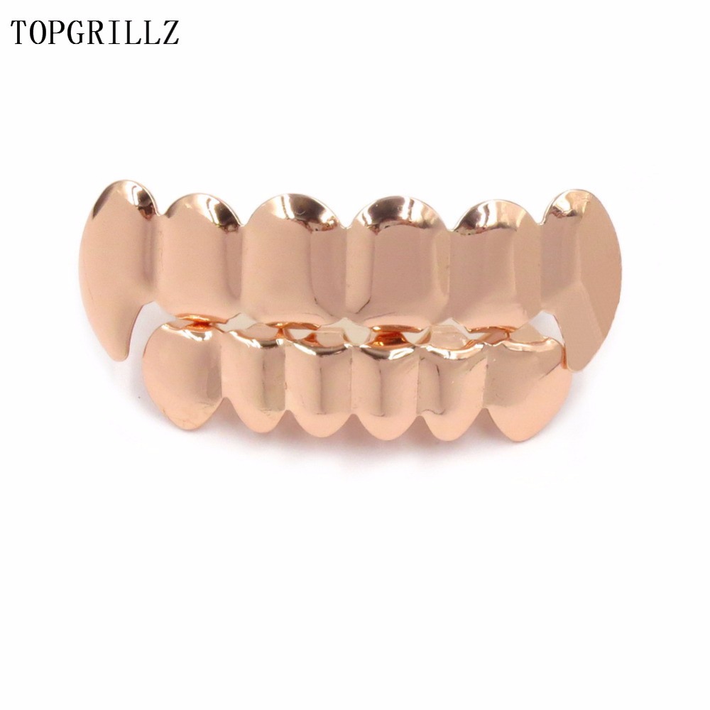 TOPGRILLZ 뉴 피트 로즈 골드 컬러 도금 힙합  - Body Jewelry Gold Plated 리뷰 및 가격